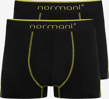 normani Boxershorts ' Stanley ' in Schwarz: predná strana