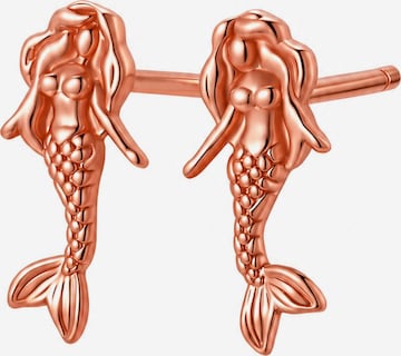 Hey Happiness Oorbellen 'Mermaid' in Goud: voorkant