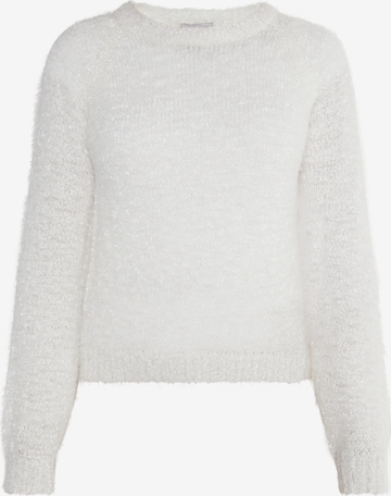 Usha - Pullover 'Lurea' em branco: frente