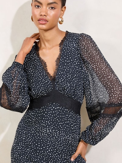 Lipsy Платье в Темно-синий / Черный / Белый, Обзор товара