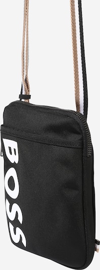 BOSS Black Crossbody Bag 'Catch' in Beige / Black / White, Item view