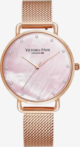 Victoria Hyde Analoog horloge 'Chesil Beach' in Roze: voorkant