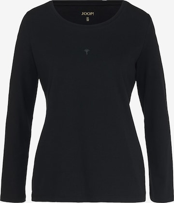 JOOP! Schlafshirt 'Cosy' in Schwarz: Vorderseite