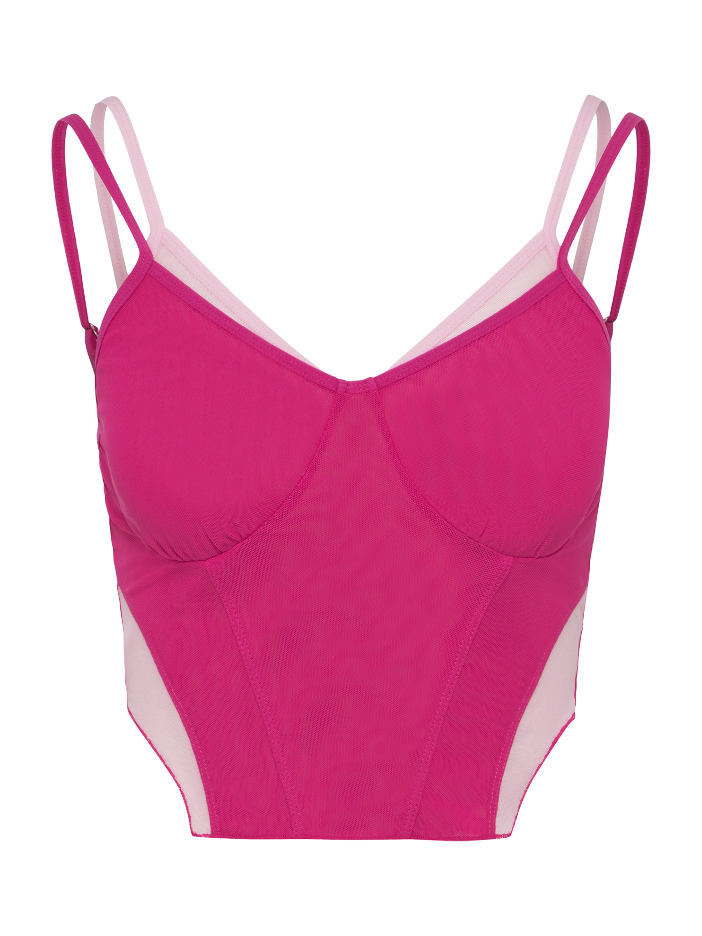 LeGer by Lena Gercke Top 'Cara' in XS in Fuchsia / White, Item view