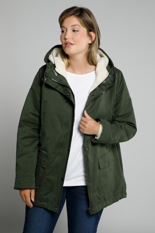 Veste d’hiver Ulla Popken en vert : devant