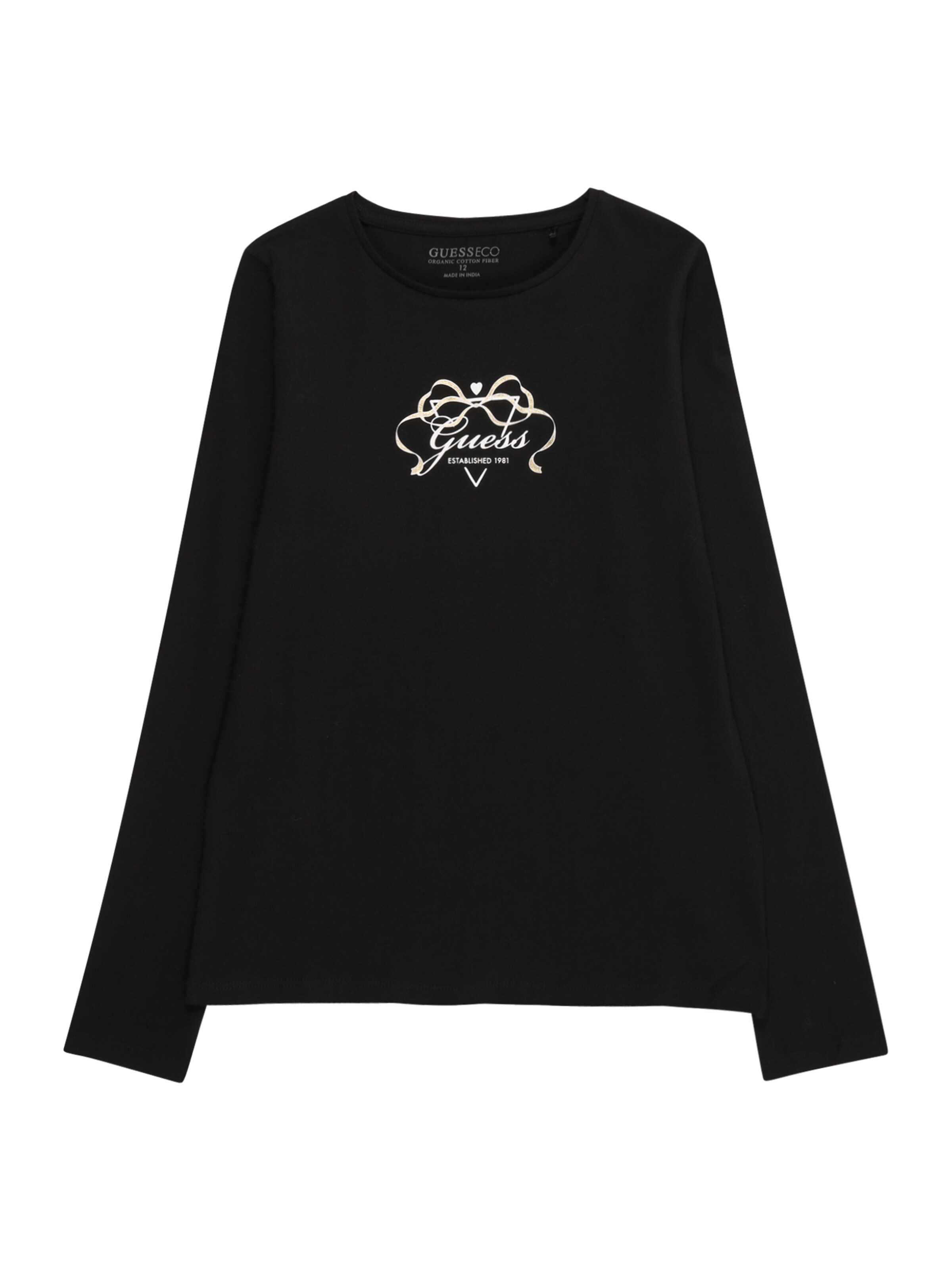 GUESS Shirt in Black: front