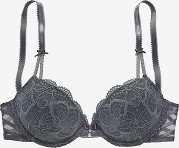 LASCANA Bra in Grey: front