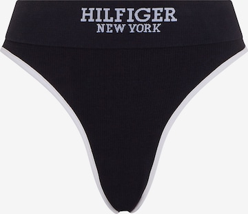 Slip de la TOMMY HILFIGER pe negru: față