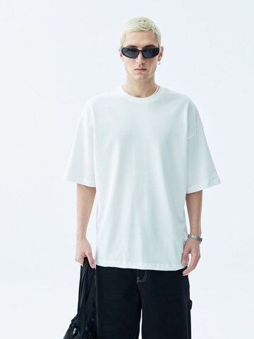 Maglietta 'Round Rock' di VAMOS CLO in bianco: frontale