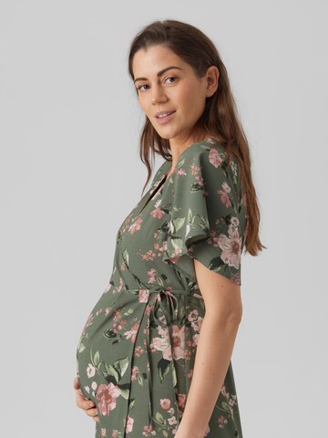 Vero Moda MaternityHaljina 'Saki' - zelena boja