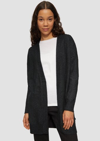 QS Strickjacke in Schwarz