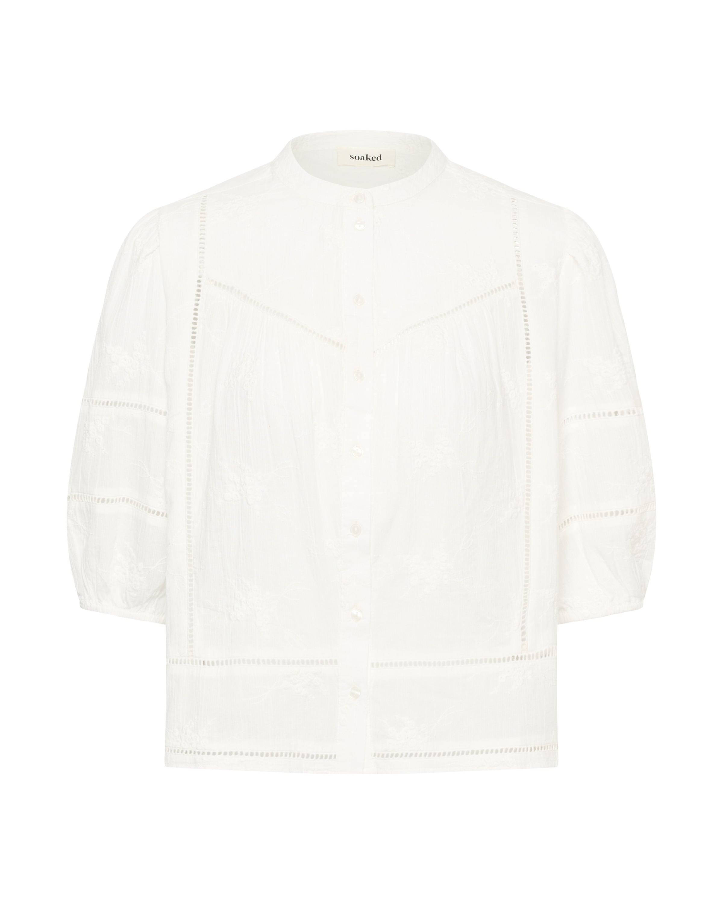 SOAKED IN LUXURY - Camiseta en blanco: frente