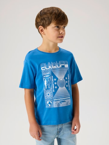 NAME IT Póló - kék: elől