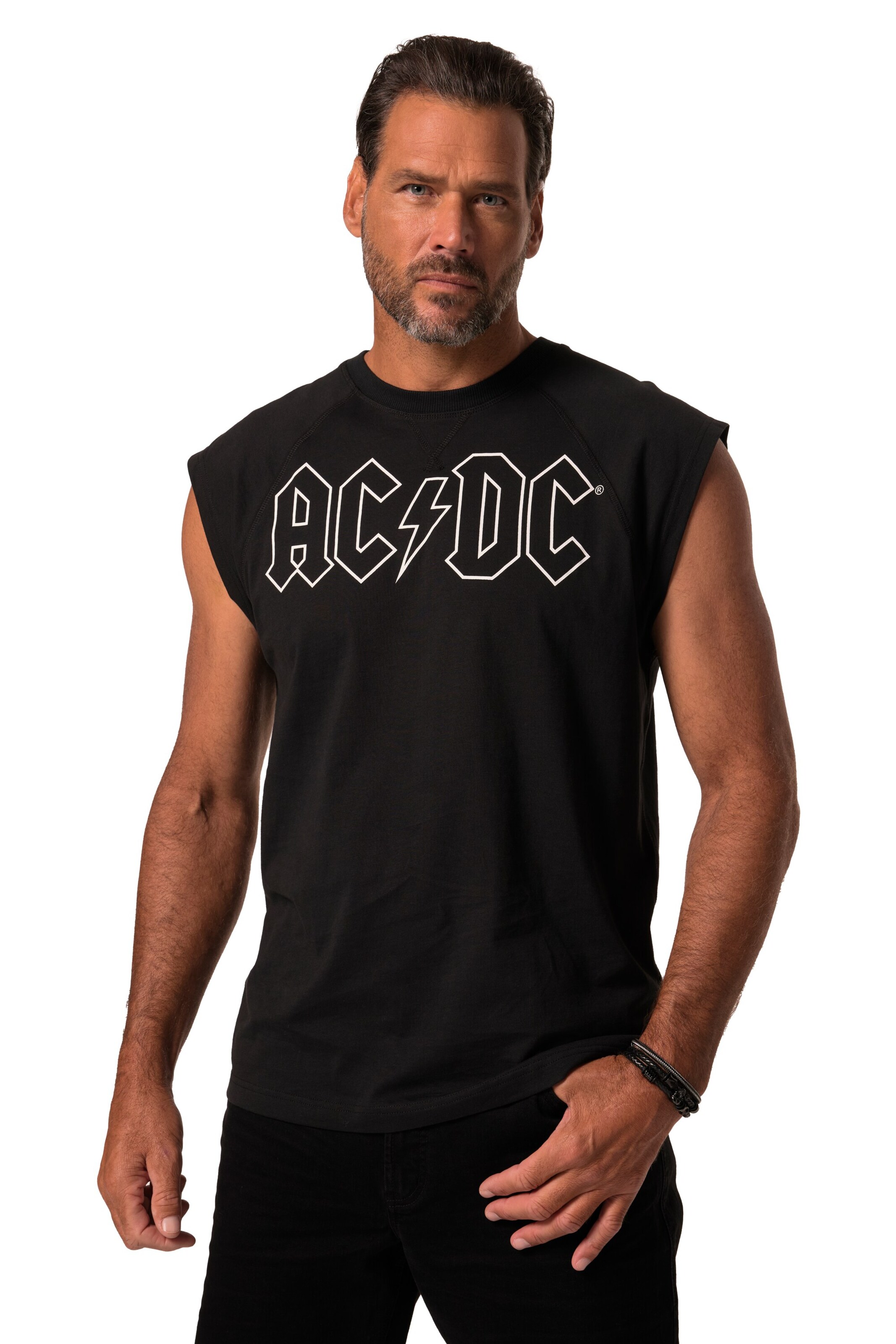 JP1880 Shirt in Zwart: voorkant