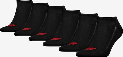 LEVI'S ® Chaussettes en rouge sang / noir, Vue avec produit