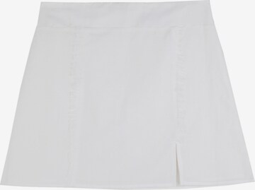 Scalpers Spódnica 'Frayed' w kolorze biały: przód