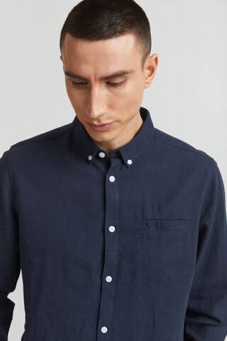 !Solid Regular Fit Hemd 'Allan' in Blau