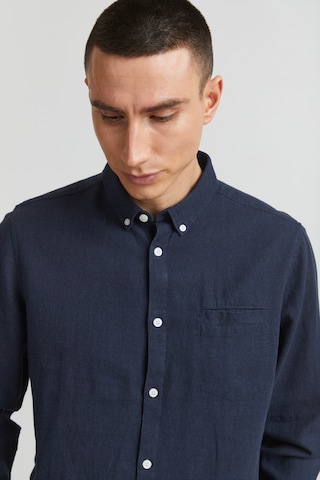 !Solid Regular fit Button Up Shirt 'Allan' in Blue