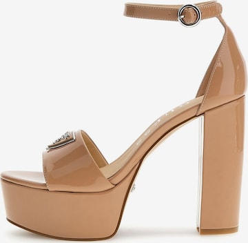 GUESS Sandals 'Seton' in Beige: front