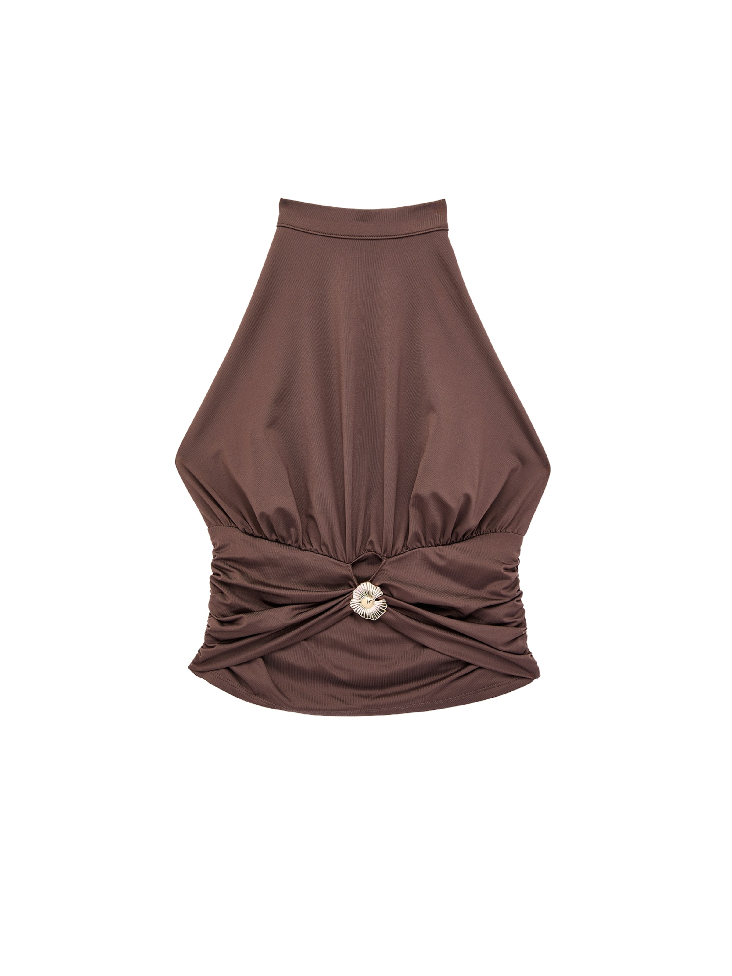 Koton Top in Brown: front