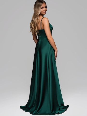 Ombre Abendkleid‌ in Grün
