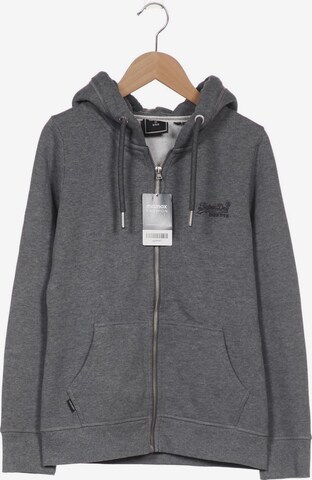 Superdry Kapuzenpullover S in Grau: predná strana