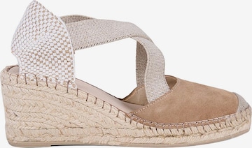 Desa Espadrilles in Beige: Vorderseite