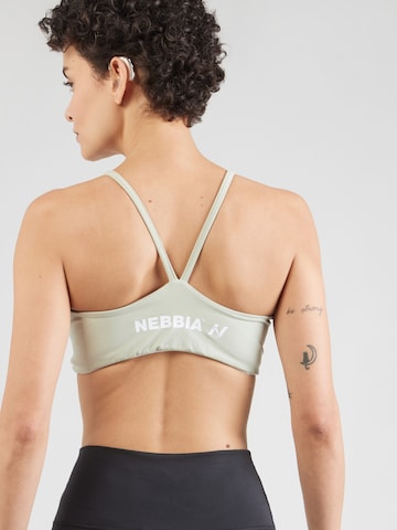 NEBBIA Bustier Športni nederček | zelena barva