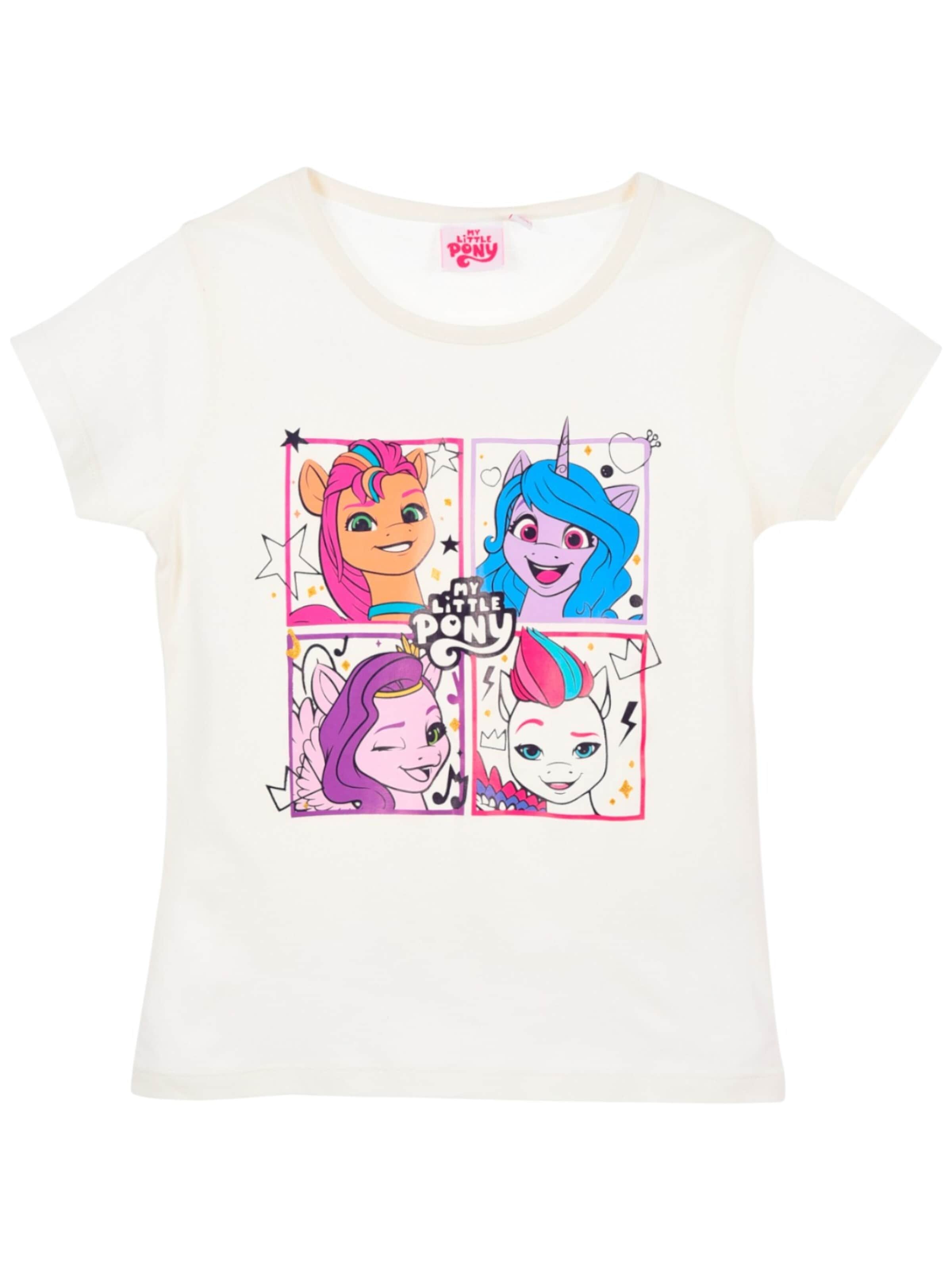 MY LITTLE PONY Shirt 'My Little Pony T-Shirt' in White: front