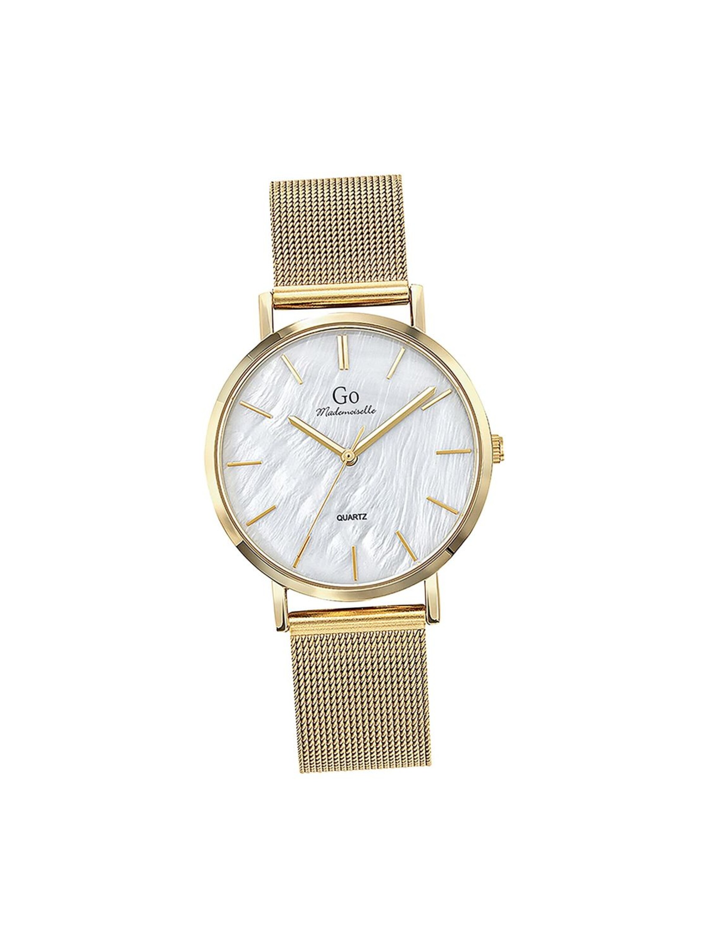 GO GirlOnly Analog Watch in Gold: front