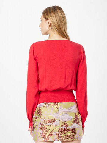 Another Label Blouse 'Linnea' in Red