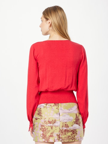 Camicia da donna 'Linnea' di Another Label in rosso