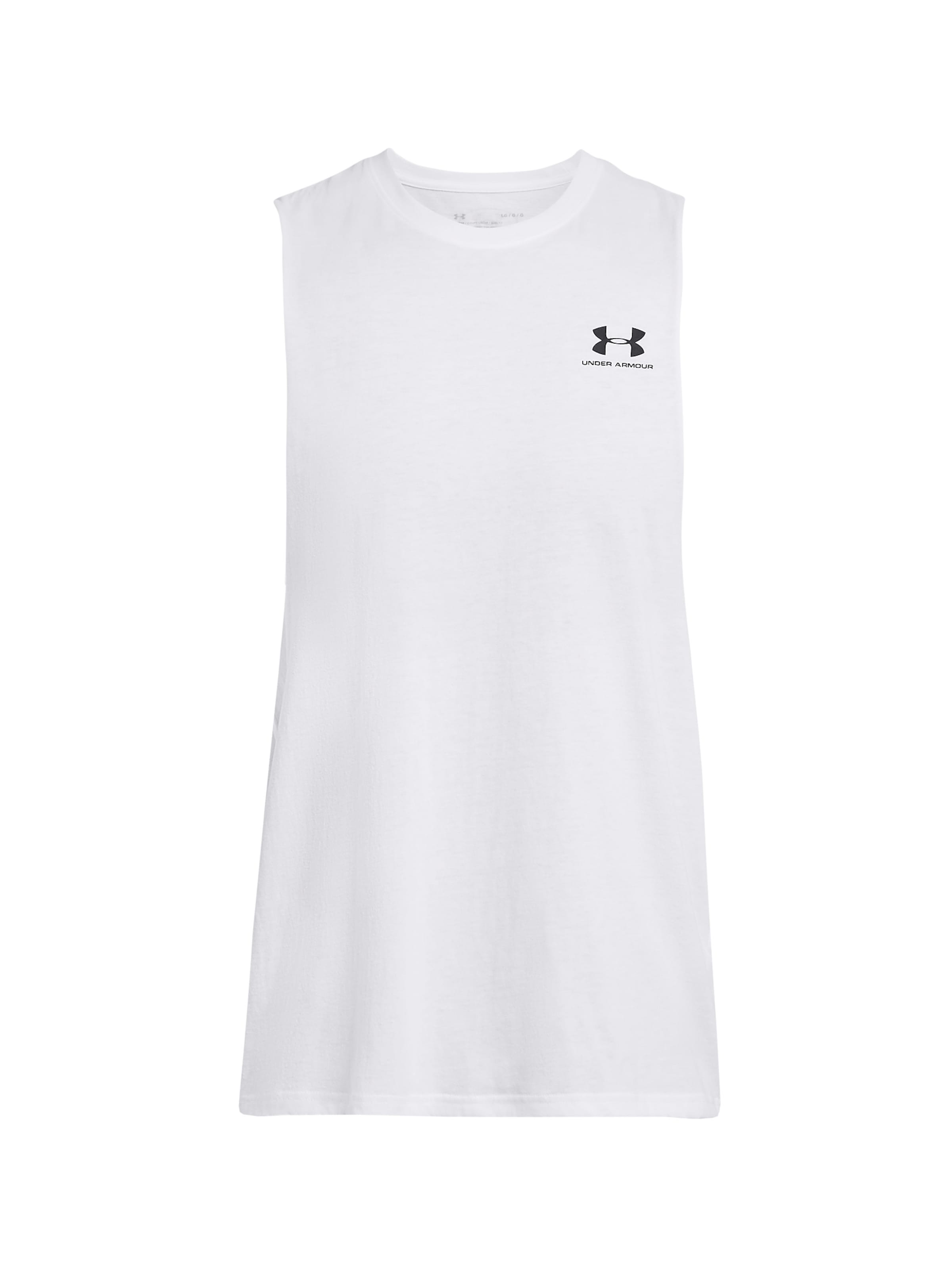UNDER ARMOUR Functioneel shirt in Wit: voorkant