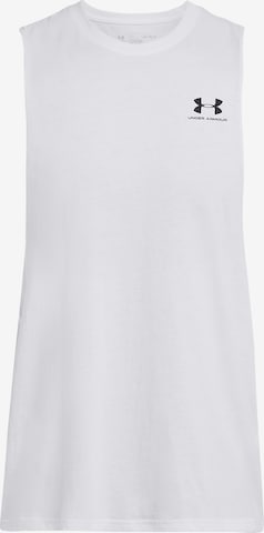 UNDER ARMOUR Functioneel shirt in Wit: voorkant
