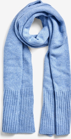 Écharpe PIECES en bleu : devant
