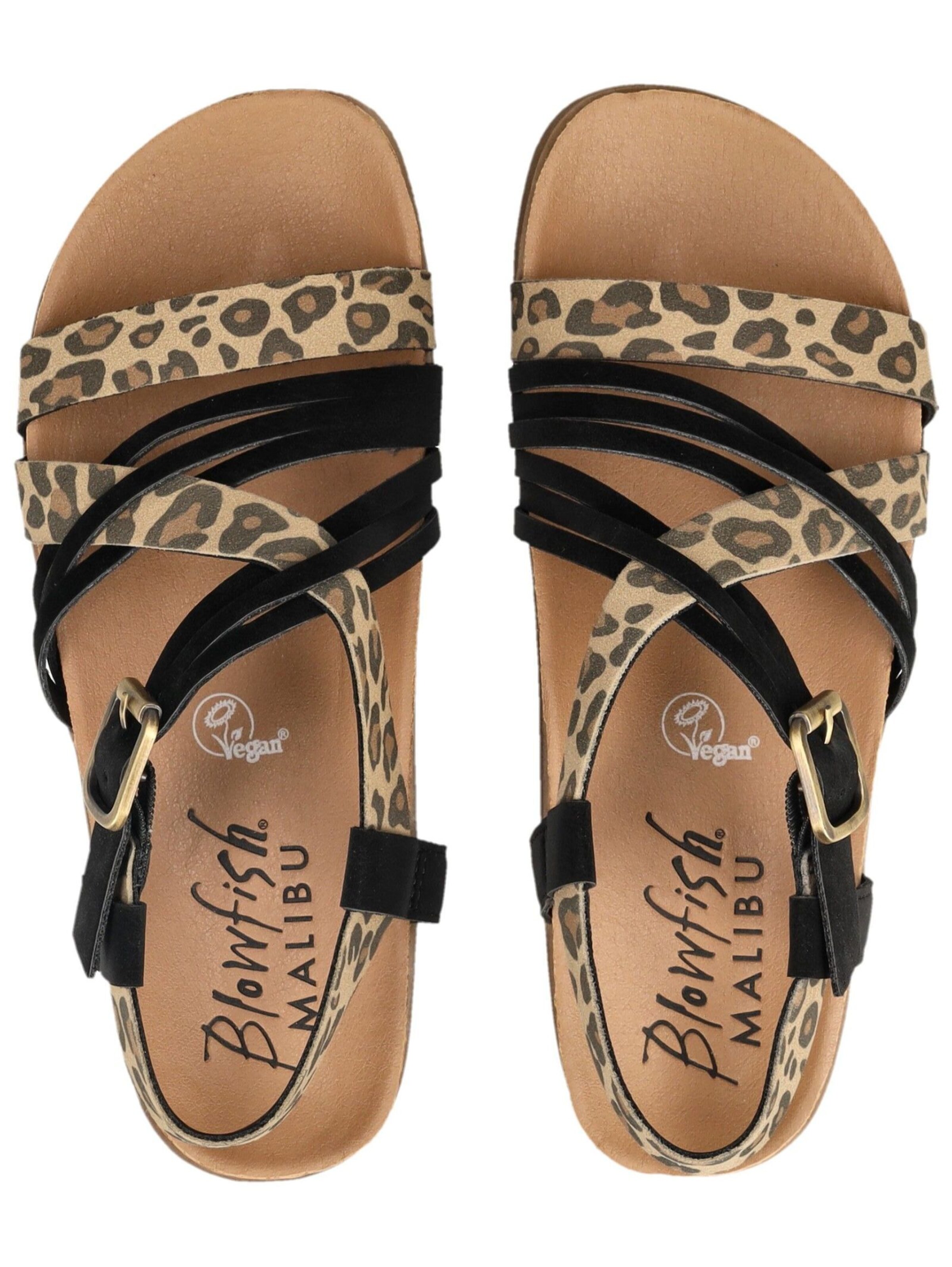 Blowfish Malibu Sandalen met riem in Zwart