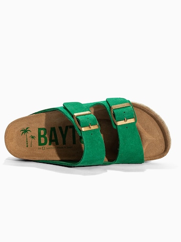 Bayton Klapki 'Alcee' w kolorze zielony