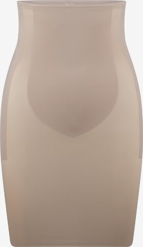 LingaDore - Pantalón moldeador en beige: frente