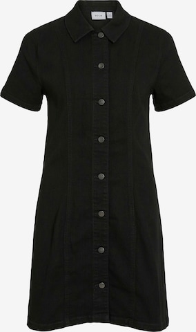 Robe-chemise 'VINisa' VILA en noir : devant
