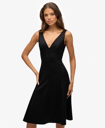 Superdry Jurk in Zwart: voorkant