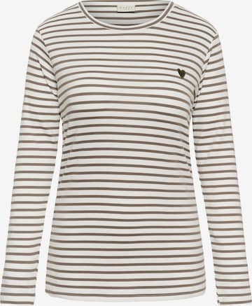 KAFFE CURVE Shirt 'Clia' in Weiß: Vorderseite