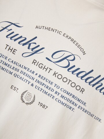 Funky Buddha Μπλουζάκι σε λευκό