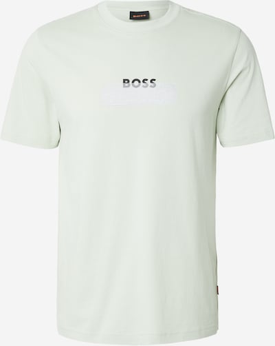 BOSS Paita koossa S värissä pastellinvihreä / musta / valkoinen, Tuotenäkymä