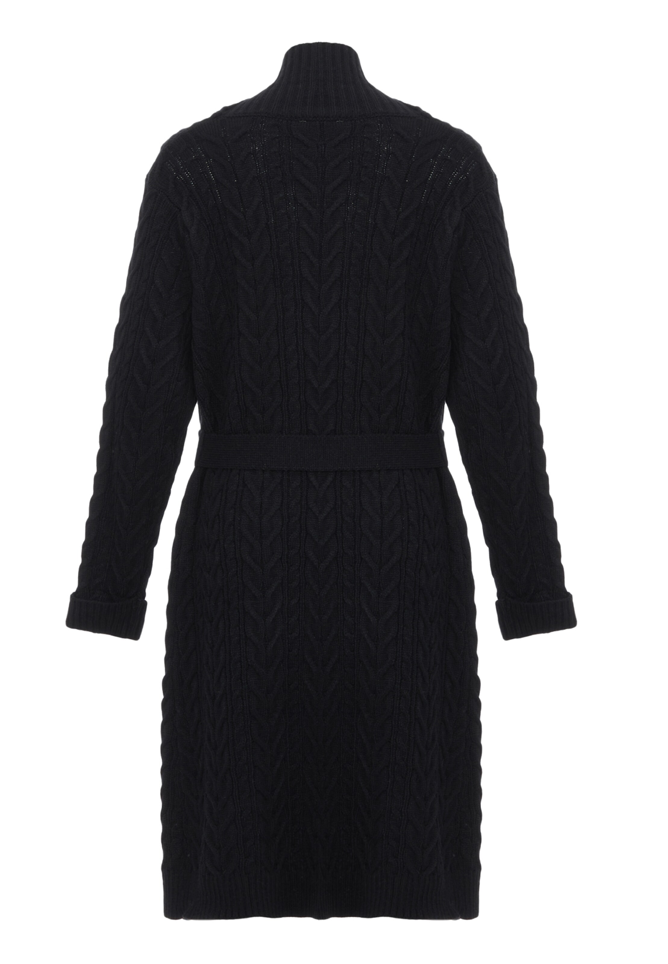 aleva Knit Cardigan in Black