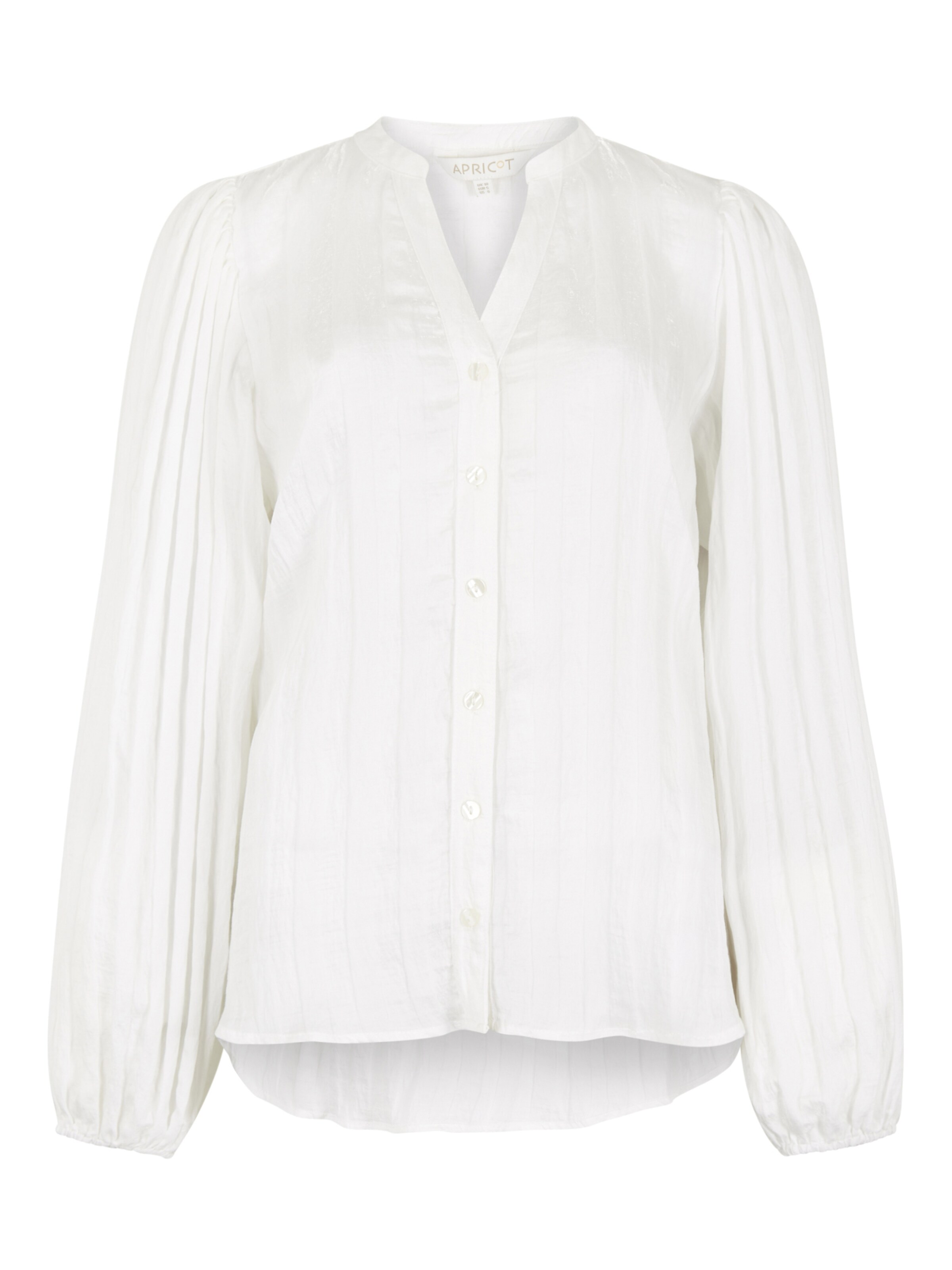Chemisier ' ' Apricot en blanc : devant