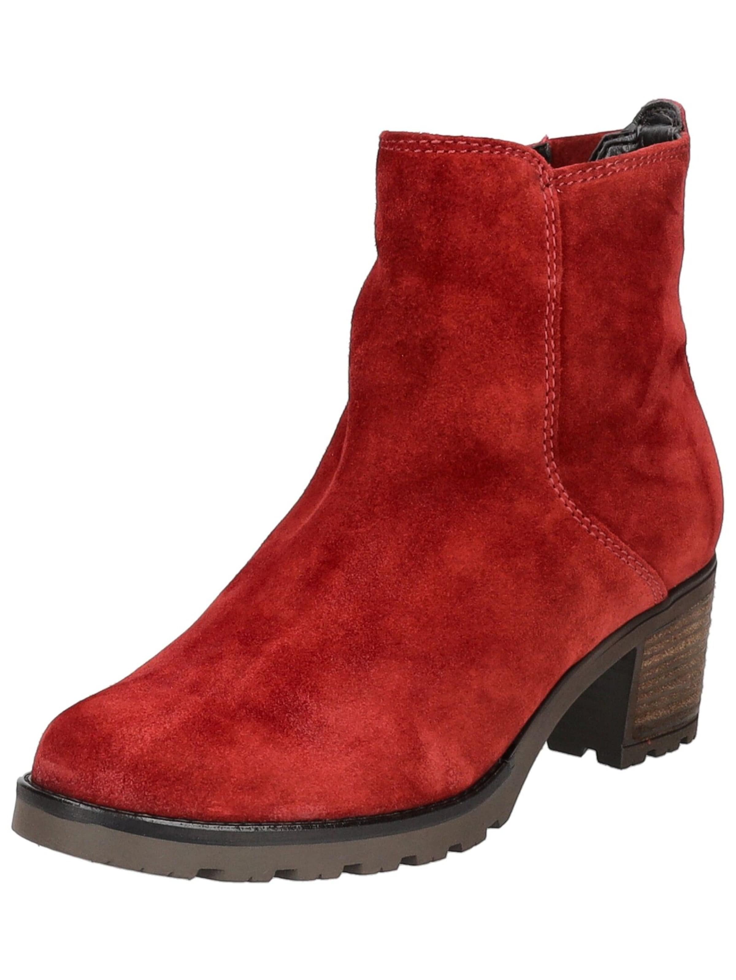 Gabor enkellaarsjes rood shop