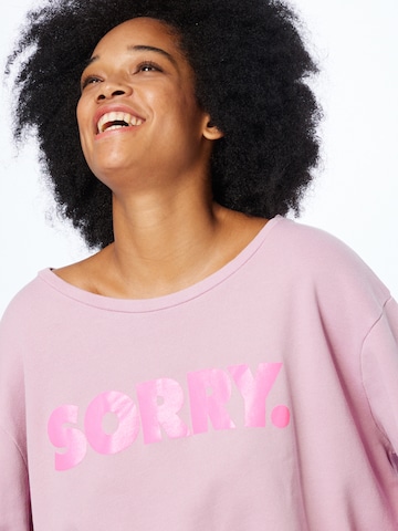 Liv Bergen Sweatshirt 'Dorie' in Pink