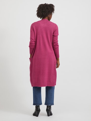 VILA Knitted Coat 'Ril' in Pink