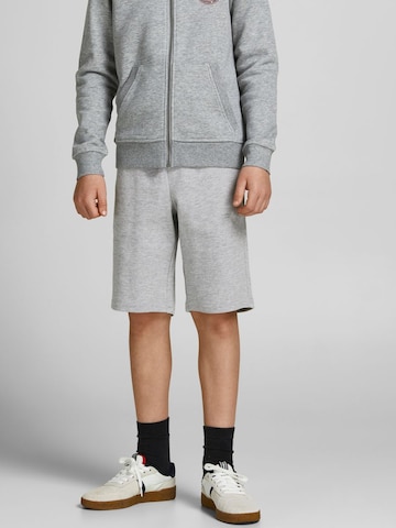 Jack & Jones Junior - regular Pantalón en gris: frente