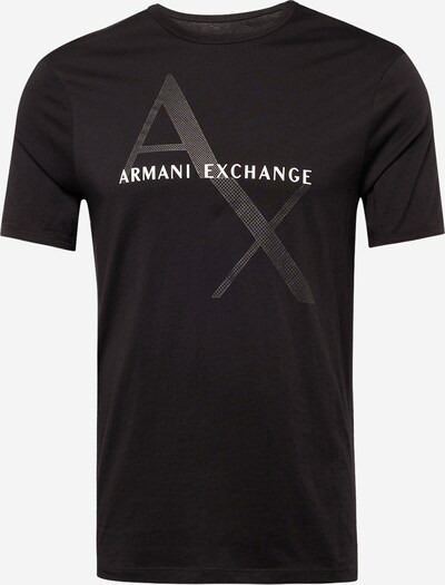 ARMANI EXCHANGE T-Shirt en noir / blanc, Vue avec produit